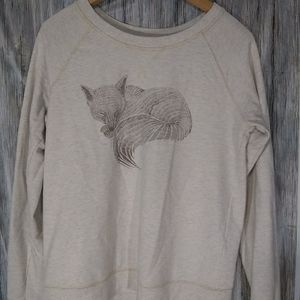 Old Navy Sleeping Fox Sweater